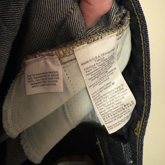 Classic Dark Blue Wide Leg Jeans by Point Sur Denim - Like new! - Picture 8 of 8